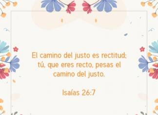 Postal – El camino del justo…