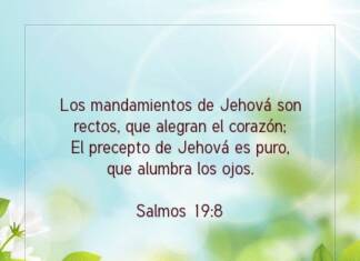 Postal – Los mandamientos de Jehová…