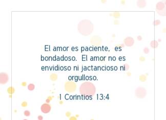 Postal – El amor es paciente,…