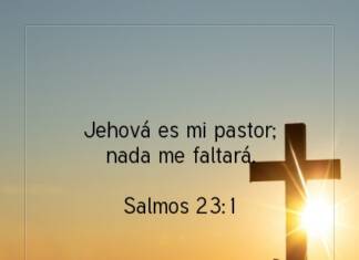 Postal – Jehová es mi pastor;…