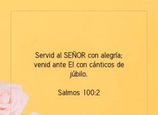 Postal – Servid al SEÑOR con…