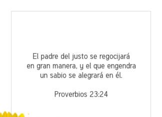 Postal – El padre del justo…