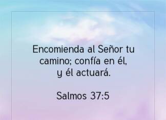 Postal – Encomienda al Señor tu…
